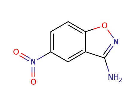 Molecular Structure of 89793-82-8 (3-AMINO-5-NITRO-1,2-BENZISOXAZOLE)
