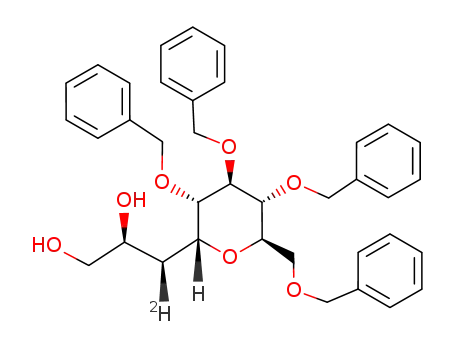 (1S,2S)-1-(2,3,4,6-O-tetrabenzyl-α-D-glucopyranosyl)-1-deuteriopropane-2,3-diol