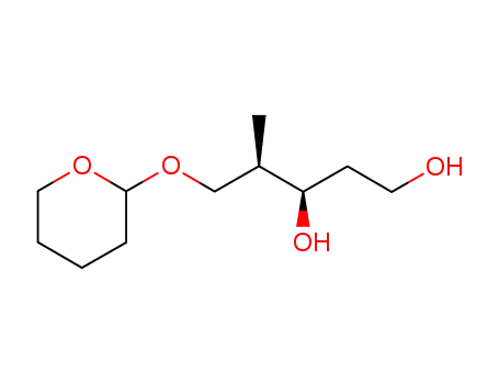 (3R,4R)-4-Methyl-5-(tetrahydro-pyran-2-yloxy)-pentane-1,3-diol