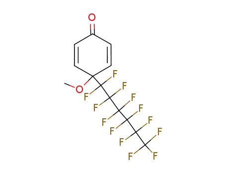 4-Methoxy-4-(1,1,2,2,3,3,4,4,5,5,6,6,6-tridecafluorohexyl)-2,5-cyclohexadien-1-one