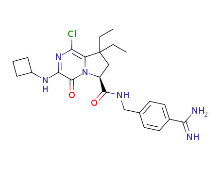 C<sub>24</sub>H<sub>31</sub>ClN<sub>6</sub>O<sub>2</sub>