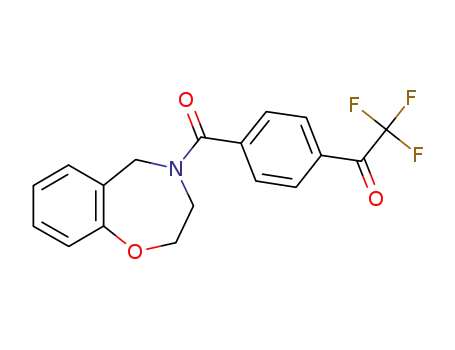 C<sub>18</sub>H<sub>14</sub>F<sub>3</sub>NO<sub>3</sub>
