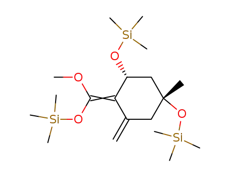 (4R<sup>*</sup>,6R<sup>*</sup>)-1-methoxy(trimethylsilyloxy)methylene-4-methyl-2-methylene-4,6-bis(trimethylsilyloxy)cyclohexane