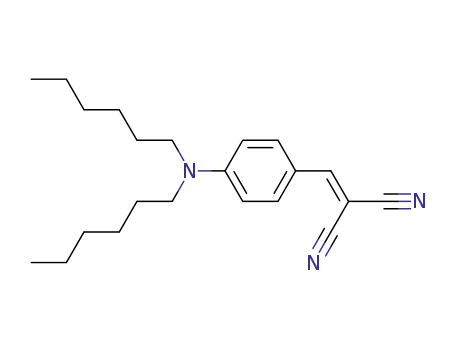 2-(4-(Dihexylamino)benzylidene)malononitrile