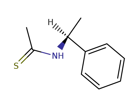 Ethanethioamide, N-(1-phenylethyl)-, (S)-
