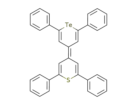 4-(2,6-Diphenyl-telluropyran-4-ylidene)-2,6-diphenyl-4H-thiopyran