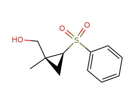 r-1-(hydroxymethyl)-1-methyl-c-2-(phenylsulfonyl)cyclopropane