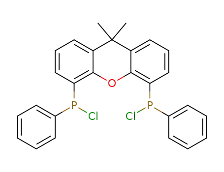 C<sub>27</sub>H<sub>22</sub>Cl<sub>2</sub>OP<sub>2</sub>