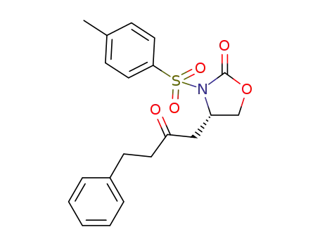 (S)-4-(2-oxo-4-phenylbutyl)-3-tosyloxazolidin-2-one