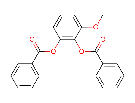 2-(Benzoyloxy)-6-methoxyphenyl benzoate