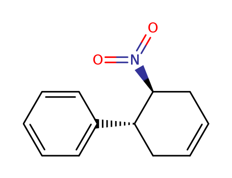 Benzene,[(1R,6S)-6-nitro-3-cyclohexen-1-yl]-, rel- cas  24347-65-7