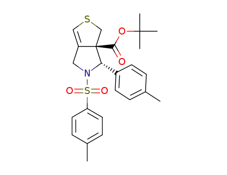 (6S,6aS)-tert-butyl 6-(p-tolyl)-5-tosyl-4,5,6,6a-tetrahydro-1H-thieno[3,4-c]pyrrole-6a-carboxylate