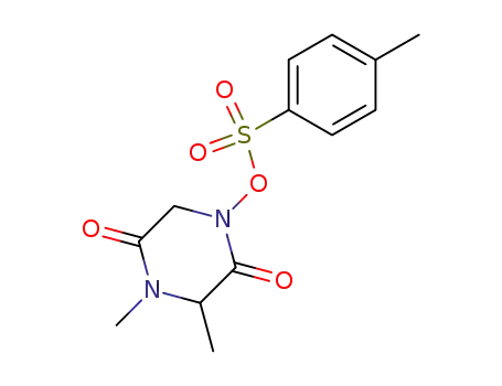 1-(Tosyloxy)-3,4-dimethyl-2,5-dioxopiperazine