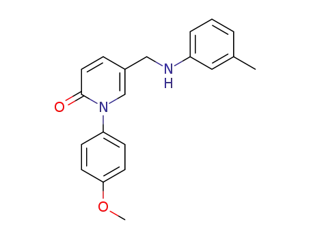 1-(4-methoxyphenyl)-5-((m-tolylamino)methyl)pyridin-2(1H)-one