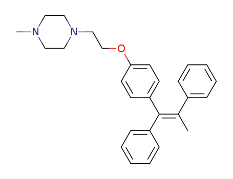 (Z)-1-{2-[4-(1,2-diphenyl-propenyl)-phenoxy]-ethyl}-4-methylpiperazine