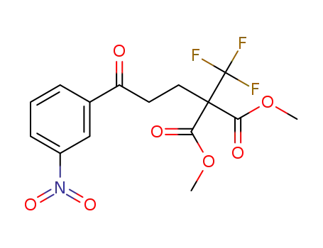 dimethyl 2-(3-(4-nitrophenyl)-3-oxopropyl)-2-(trifluoromethyl)malonate