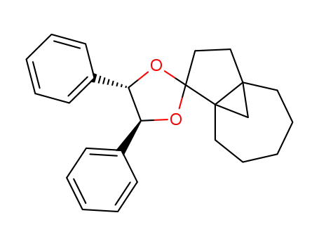 (3aS,8aR)-2,3,5,6,7,8-hexahydro-3a,8a-methano-1H,4H-azulen-1-one (S,S)-hydrobenzoin ketal