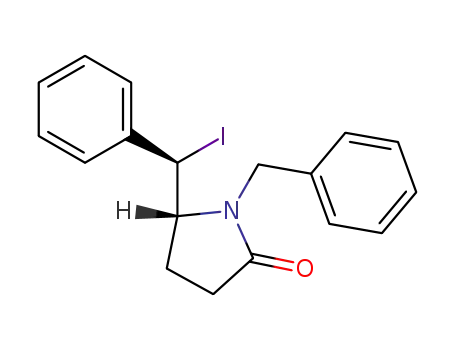 (5R*,6R*)-N-benzyl-5-(1-iodobenzyl)pyrrolid1n-2-one