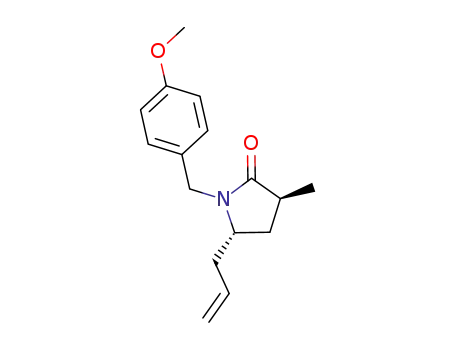 (3S,5S)-5-allyl-1-(4-methoxybenzyl)-3-methylpyrrolidin-2-one