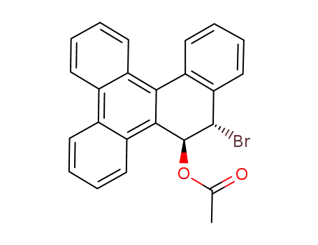 trans-9-acetoxy-10-bromo-9,10-dihydrobenzo<g>chrysene