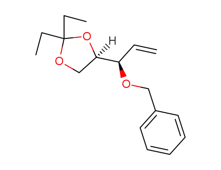 (R)-4-[(R)-1-(benzyloxy)allyl]-2,2-diethyl-1,3-dioxolane
