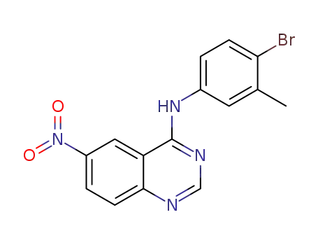 N-(4-bromo-3-methylphenyl)-6-nitroquinazolin-4-amine