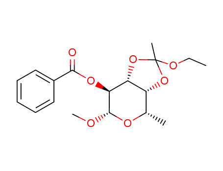 Benzoic acid (3aR,4S,6S,7S,7aR)-2-ethoxy-6-methoxy-2,4-dimethyl-tetrahydro-[1,3]dioxolo[4,5-c]pyran-7-yl ester