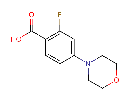 2-FLUORO-4-MORPHOLINOBENZOIC 산