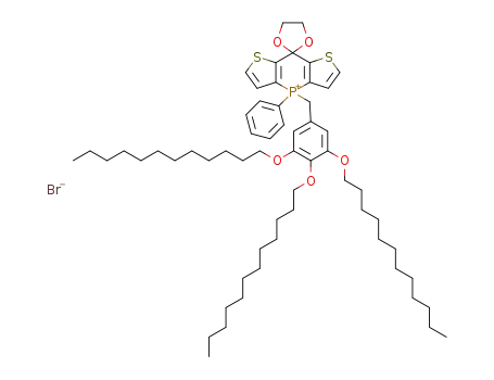 C<sub>60</sub>H<sub>92</sub>O<sub>5</sub>PS<sub>2</sub><sup>(1+)</sup>*Br<sup>(1-)</sup>