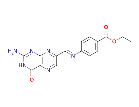7<<(4-carbethoxyphenyl)imino>methyl>pterin