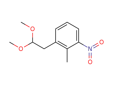 1-(2,2-dimethoxyethyl)-2-methyl-3-nitrobenzene