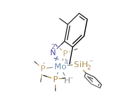 C<sub>23</sub>H<sub>44</sub>MoNP<sub>3</sub>Si