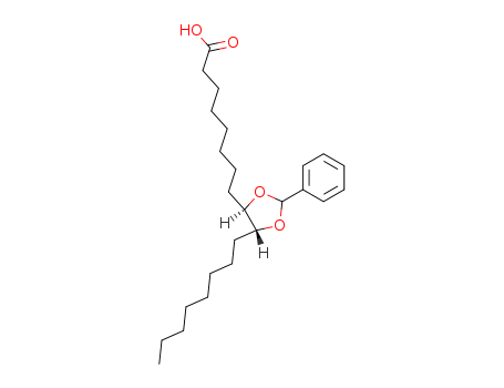 8-(5-octyl-2-phenyl-1,3-dioxolan-4-yl)octanoic acid cas  4388-53-8