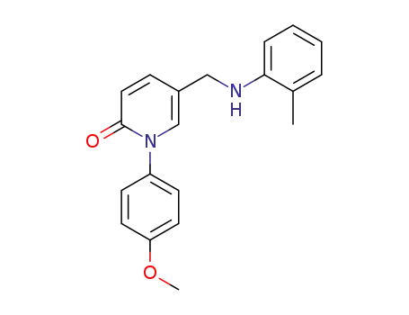 1-(4-methoxyphenyl)-5-((o-tolylamino)methyl)pyridin-2(1H)-one
