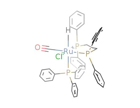 RuHCl(CO)-(PPh<sub>3</sub>)(dppp)