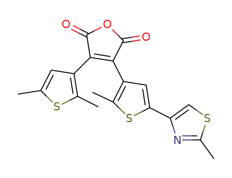 3-(2,5-dimethylthiophen-3-yl)-4-[2-methyl-5-(2-methylthiazol-4-yl)thiophen-3-yl]furan-2,5-dione
