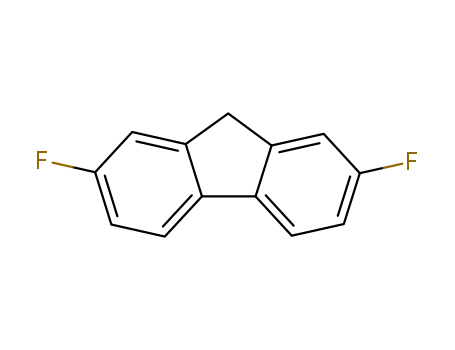 Molecular Structure of 2195-50-8 (2,7-Difluoro-9H-fluorene)