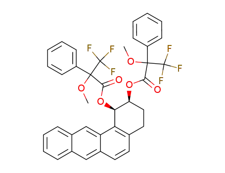 3,3,3-Trifluoro-2-methoxy-2-phenyl-propionic acid (1R,2S)-2-(3,3,3-trifluoro-2-methoxy-2-phenyl-propionyloxy)-1,2,3,4-tetrahydro-benzo[a]anthracen-1-yl ester
