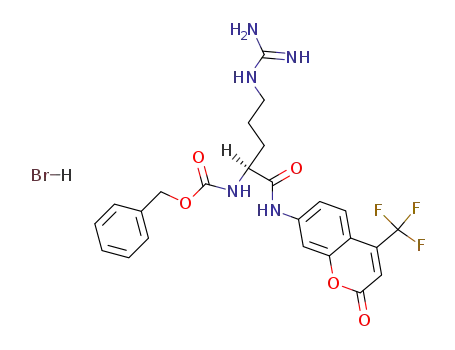7-(N<sup>α</sup>-Z-L-Argininamido)-4-(trifluoromethyl)coumarin Hydrobromide