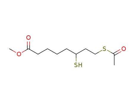 8-acetylsulfanyl-6-mercapto-octanoic acid methyl ester
