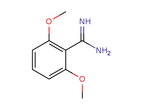 Molecular Structure of 885957-17-5 (2,6-DIMETHOXY-BENZAMIDINE)