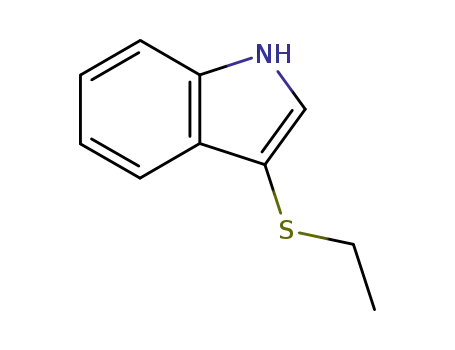 1H-Indole, 3-(ethylthio)-