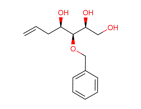 (2S,3S,4R)-3-(phenylmethoxy)-6-heptene-1,2,4-triol