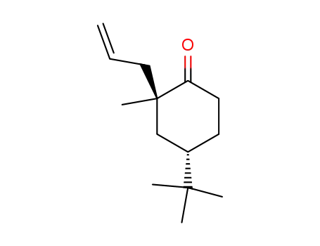 trans-2-allyl-4-(tert-butyl)-2-methylcyclohexan-1-one