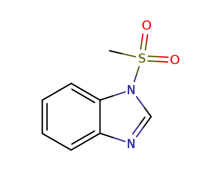 1H-벤즈이미다졸,1-(메틸술포닐)-(9CI)