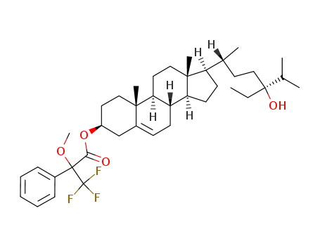 (24S)-stigmast-5-ene-3β,24-diol 3-MTPA ester
