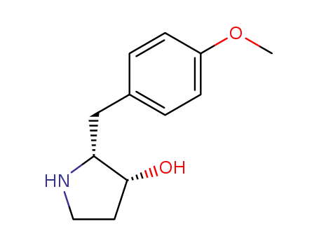3-Pyrrolidinol, 2-[(4-methoxyphenyl)methyl]-, (2R,3R)-