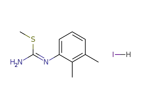 Carbamimidothioic acid,(2,3-dimethylphenyl)-, methyl ester, monohydriodide (9CI)