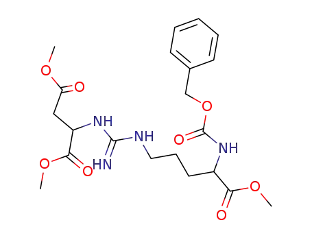 <N<sup>α</sup>-(benzyloxycarbonyl)arginino>succinic acid trimethyl ester
