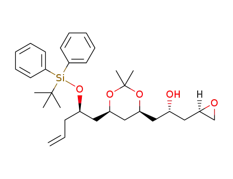 (S)-1-{(4S,6S)-6-[(R)-2-(tert-butyldiphenylsilyl)oxypent-4-en-1-yl]-2,2-dimethyl-1,3-dioxan-4-yl}-3-[(R)-oxiran-2-yl]propan-2-ol